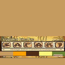 Vintage Safari Cardstock Colorpack