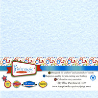 Sky Blue Parchment Cardstock Pack