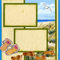 Warm, Sunny Beach Vacation Page Kit