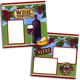 Wine Tasting Page Kit - click below to see page 2