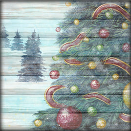 Christmas Tree Farm Scrapbook Print