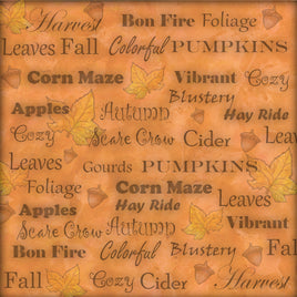 Fall Remembered Words