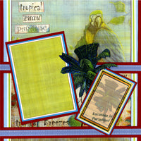 Tropical Luau Paradise Quick Page Set