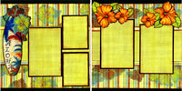Aloha Breezes Scrapbook Page Kit