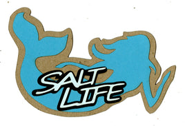 Salt Life - chipboard & cardstock page title