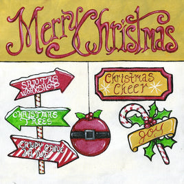 Merry Christmas Cut-Outs