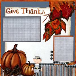 Give Thanks Quick Page Set - click below image to see page 2