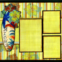 Aloha Breezes Scrapbook Page Kit