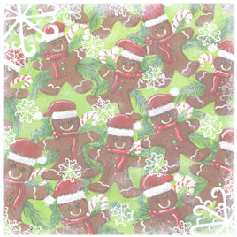 Jolly Holiday Gingerbread Men