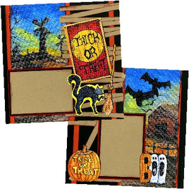 "Scary Trick or Treat" Quick Page Set