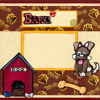 "Time To Bark And Play"  Quick Page Set