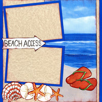 Let's Walk on the Beach - Page Kit
