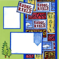 "Rods & Reels" Quick Page Set