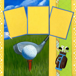 Tee Time Quick Page Set - click below image to see page 2