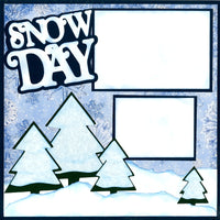 It's A Snow Day Quick Page Set - click below image to see page 2