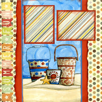 Happy Summer Days Quick Page Set - click below image to see page 2