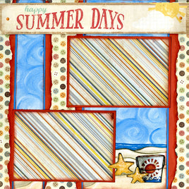 Happy Summer Days Quick Page Set - click below image to see page 2
