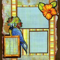 Tiki Bar Quick Page Scrapbook Set