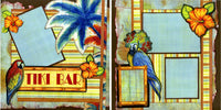Tiki Bar Quick Page Scrapbook Set
