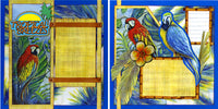 Tropical Breezes Quick Page Scrapbook Set