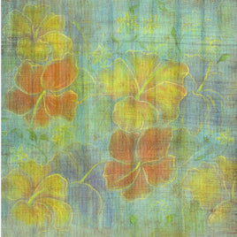 Tropical Flowers Reflection Print