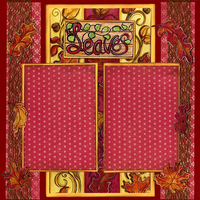 Autumn Leaves Quick Page Set