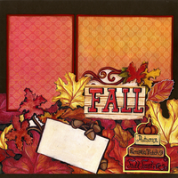 Autumn Treasures Quick Page Set