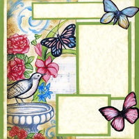 Beautiful Flower Garden Page Kit
