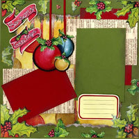 Season's Greeting Quick Page Set - click below to see page 2
