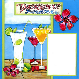 Vacation In Paradise Quick Page Set - click below to see page 2