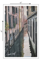 'Venice Reflection' Art Print