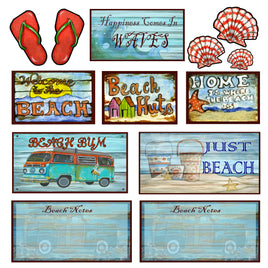 Beach Bum Cut Out Signs