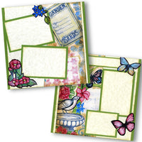 Beautiful Flower Garden Page Kit