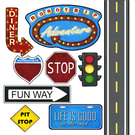 Road Trip Adventure Cut-Outs