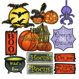Trick or Treat House Cut-Outs