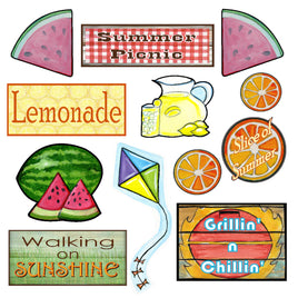 Summer Daze Picnic Cut-Outs