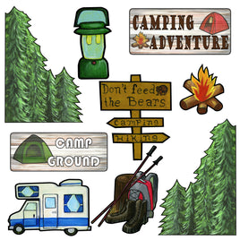 Hiking & Camping Cutouts