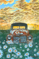 'Glory in the Flowers' Original Painting on Canvas
