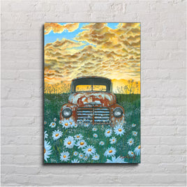 'Glory in the Flowers' Original Painting on Canvas