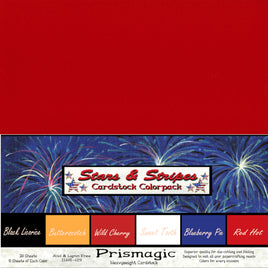 Stars & Stripes Cardstock Colorpack