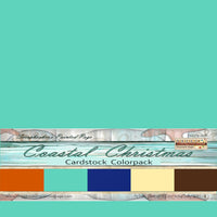 Coastal Christmas Cardstock Colorpack