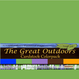 The Great Outdoors Cardstock Colorpack