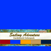 Sailing Adventure Cardstock Colorpack