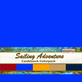 Sailing Adventure Cardstock Colorpack