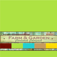 *Featured - Farm & Garden Cardstock Colorpack