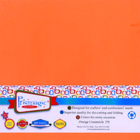 Orange Creamsicle Cardstock