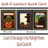 Midnight Drama Quick Card Kit