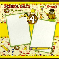 School Days & Friends Page Kit