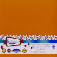 Orange Fizz Cardstock