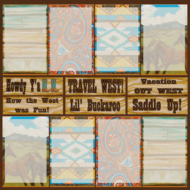 Out West Journaling Tag Sheet